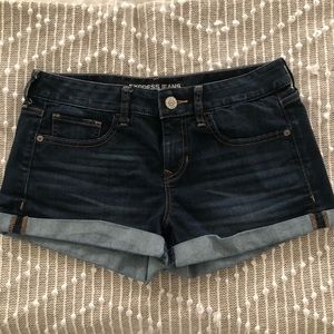 Express Jean shorts size 4
